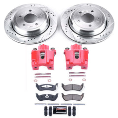Power Stop KC1368 Z23 Evolution Sport Rear Brake Kit for 2003-2011 Ford Crown Victoria product image