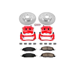 Power Stop KC1380 Z23 Evolution Sport Performance 1-Click Brake Kit With Calipers (Front) for 2005-2010 Ford Mustang product image