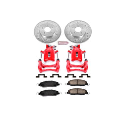 Power Stop KC1384 Z23 Evolution Sport Performance 1-Click Brake Kit With Calipers (Rear) for 2005-2011 Ford Mustang product image
