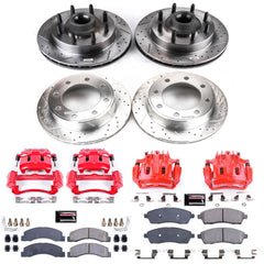 Power Stop KC1393 Z23 Evolution Sport Performance 1-Click Brake Kit With Calipers (Front And Rear) for 2003-2005 Ford Excursion product image