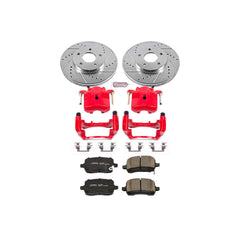Power Stop KC1448 - Z23 Evolution Sport Performance 1-Click Brake Kit With Calipers (Front) vehicle fitment brake part