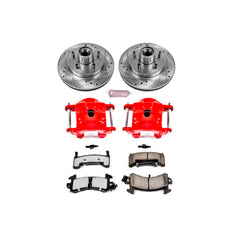 Power Stop KC1482-36 Z36 Extreme Performance Truck And Tow 1-Click Brake Kit With Calipers (Front) for 1982-1995 Buick Regal product image