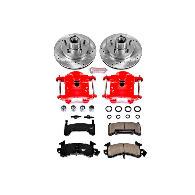 Power Stop KC1482 Z23 Evolution Sport Performance 1-Click Brake Kit With Calipers (Front) for 1982-1995 Buick Regal product image