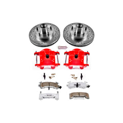 Power Stop KC1485-26 Z26 Extreme Street Warrior 1-Click Brake Kit With Calipers (Front) for 1979-1981 Buick Century product image
