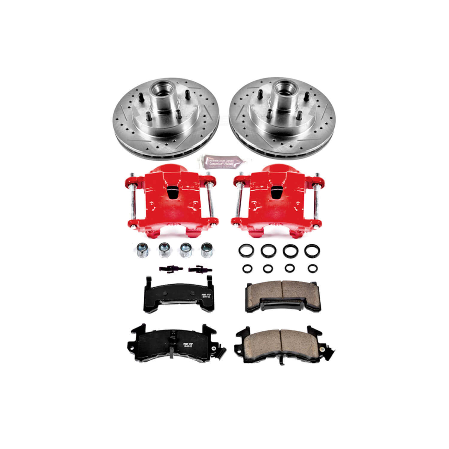 Power Stop KC1485 Z23 Evolution Sport Performance 1-Click Brake Kit With Calipers (Front) for 1979-1981 Buick Century product image