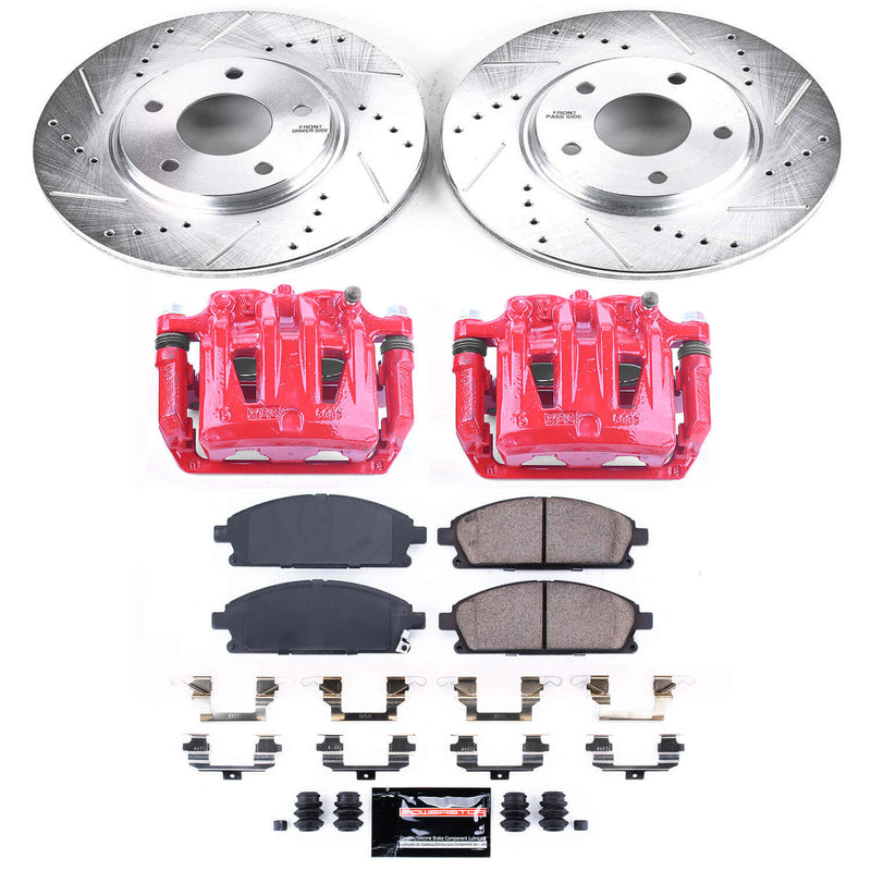 Power Stop KC150 Z23 Evolution Sport Front Brake Kit for 2004-2009 Nissan Quest product image