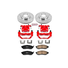 Power Stop KC152 Z23 Evolution Sport Performance 1-Click Brake Kit With Calipers (Front) for 2002-2006 INFINITI M45 product image