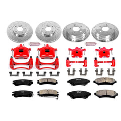 Power Stop KC1544 Z23 Evolution Sport Performance 1-Click Brake Kit With Calipers (Front And Rear) for 1998-2005 Chevrolet Impala product image