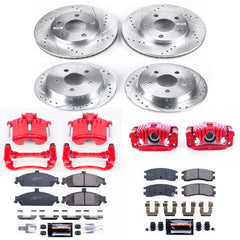 Power Stop KC1552 Z23 Evolution Sport Performance Pad And Rotor Kit With Calipers for 1999-2002 Oldsmobile Alero product image