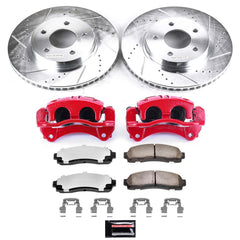 Power Stop KC1576-36 Z36 Extreme Performance Truck And Tow 1-Click Front Brake Kit With Calipers for 2005-2006 Chevrolet Equinox product image