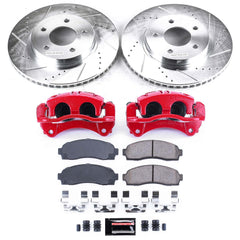 Power Stop KC1576 Z23 Evolution Sport Front Brake Kit for 2005-2006 Chevrolet Equinox product image