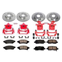Power Stop KC1589 Z23 Evolution Sport Performance 1-Click Brake Kit With Calipers (Front And Rear) for 2005-2009 Buick Allure product image