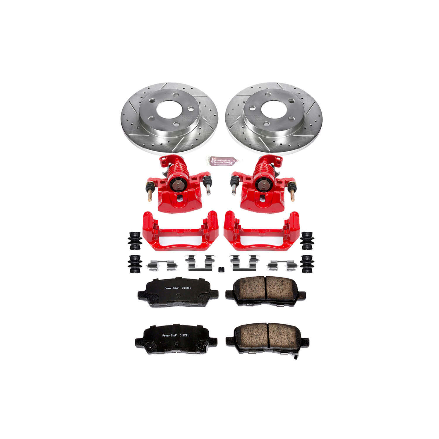 Power Stop KC1602 Z23 Evolution Sport Performance 1-Click Brake Kit With Calipers (Rear) for 2004-2005 Pontiac Grand Prix product image