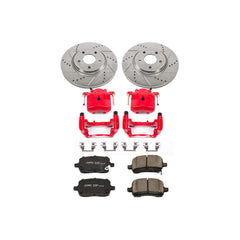 Power Stop KC1610A - Z23 Evolution Sport Performance 1-Click Brake Kit With Calipers (Front) vehicle fitment brake part