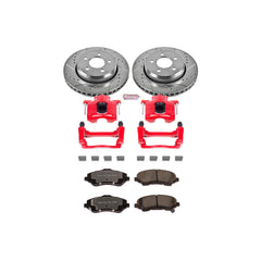 Power Stop KC1631-36 Z36 Extreme Performance Truck And Tow 1-Click Brake Kit With Calipers (Front) for 2007-2012 Dodge Nitro product image