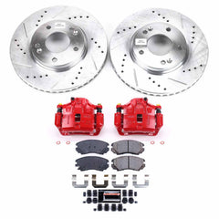 Power Stop KC165A Z23 Evolution Sport Front Brake Kit for 2003-2005 Hyundai Tiburon product image