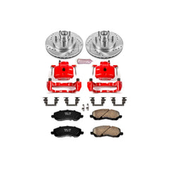 Power Stop KC1678 Z23 Evolution Sport Performance 1-Click Brake Kit With Calipers (Front) for 2000-2012 Chrysler Sebring - Coupe (2 product image