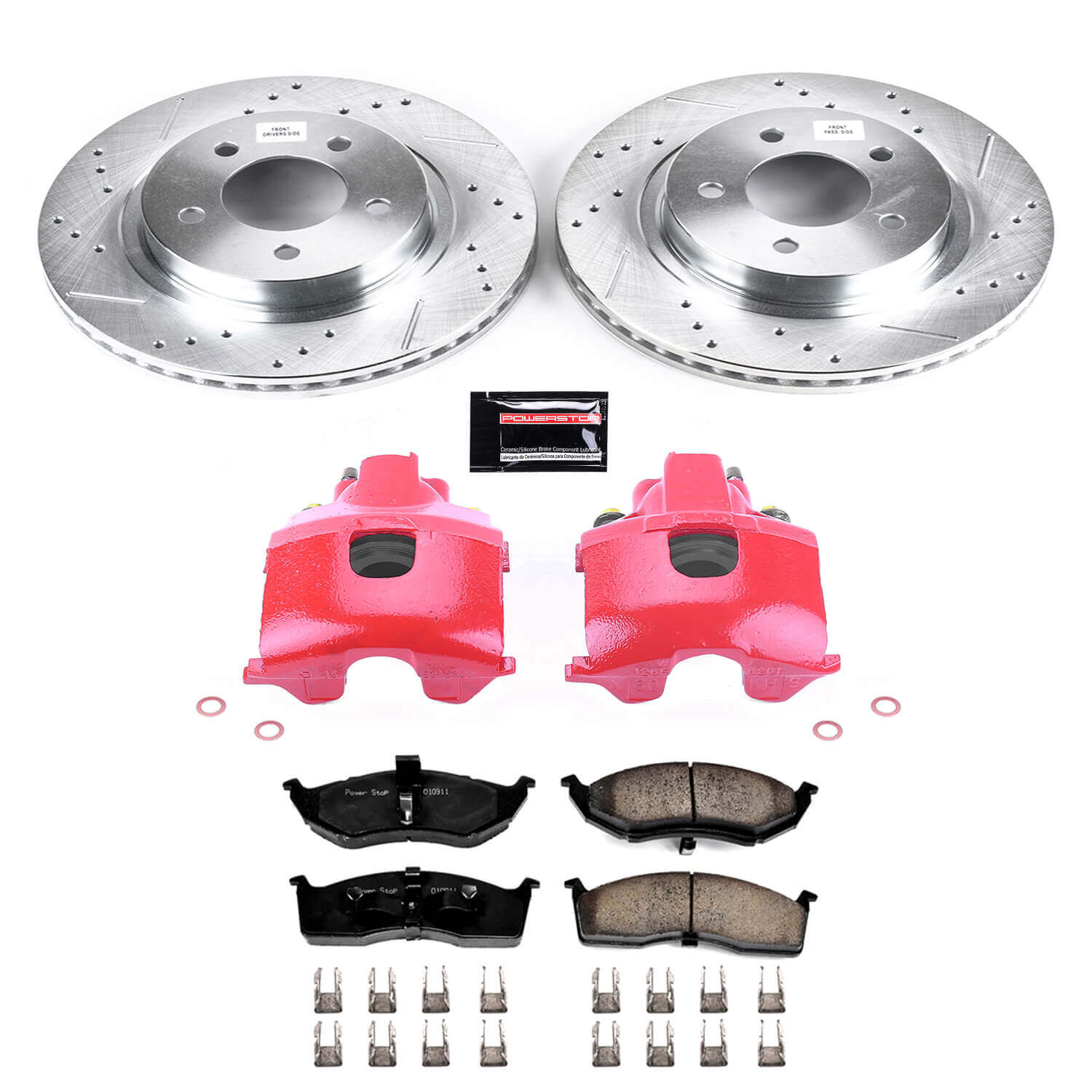 Power Stop KC1692 Z23 Evolution Sport Front Brake Kit for 1999-2004 Chrysler 300M product image