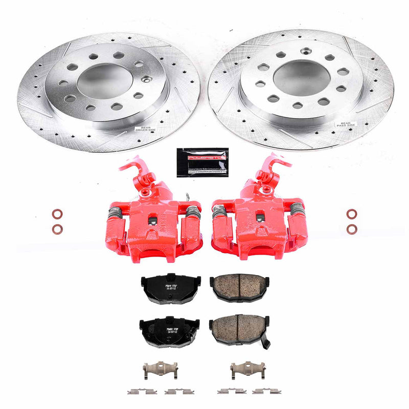 Power Stop KC170 Z23 Evolution Sport Rear Brake Kit for 2003 Hyundai Tiburon product image