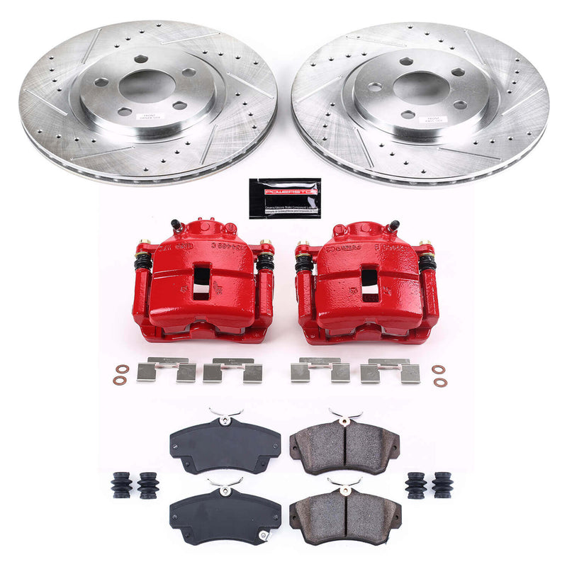 Power Stop KC1704A Z23 Evolution Sport Front Brake Kit for 2001-2005 Chrysler Pt Cruiser product image