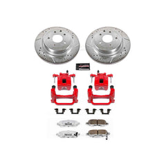 Power Stop KC179-26 - Z26 Extreme Street Warrior 1-Click Brake Kit With Calipers (Rear) vehicle fitment brake part