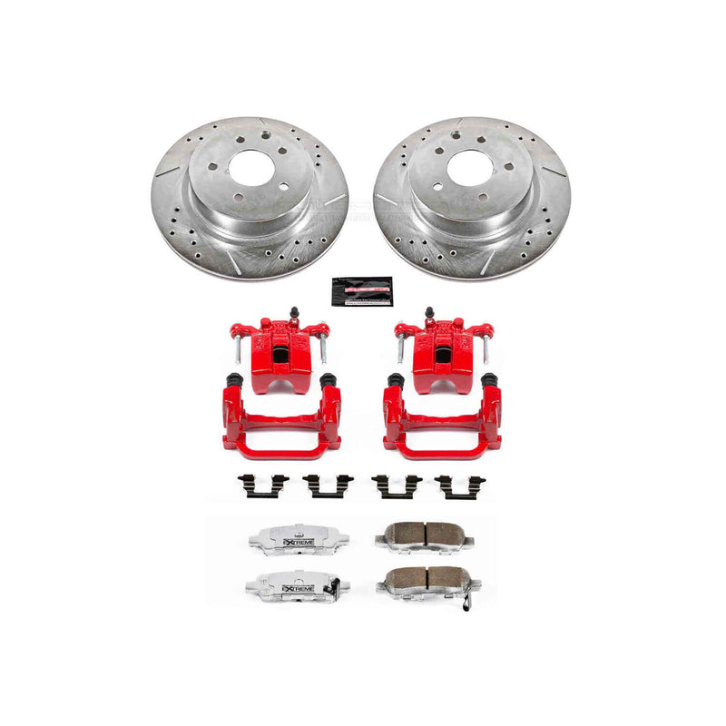 Power Stop KC179-26 - Z26 Extreme Street Warrior 1-Click Brake Kit With Calipers (Rear) vehicle fitment brake part