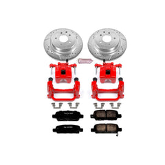 Power Stop KC179 Z23 Evolution Sport Performance 1-Click Brake Kit With Calipers (Rear) for 2005-2009 INFINITI G35 - - product image
