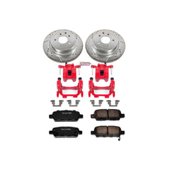 Power Stop KC179A Z23 Evolution Sport Performance 1-Click Brake Kit With Calipers (Rear) for 2009-2013 INFINITI G25 product image