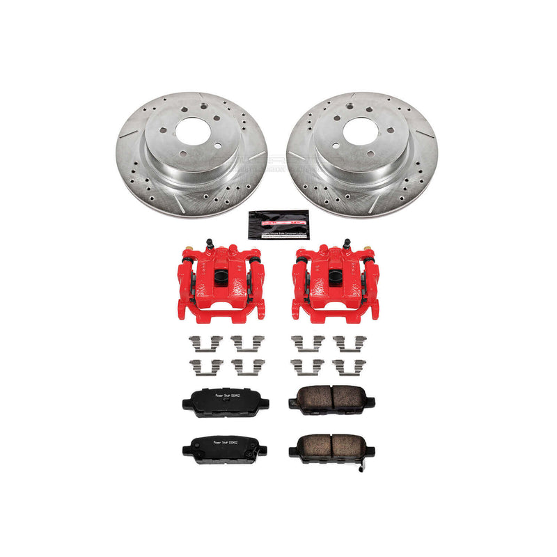 Power Stop KC179C Z23 Evolution Sport Performance 1-Click Brake Kit With Calipers (Rear) for 2009-2014 Nissan Maxima product image