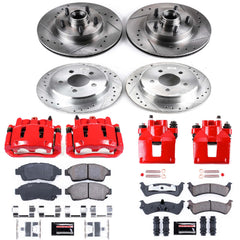 Power Stop KC1855 Z23 Evolution Sport Front And Rear Brake Kit for 1995-2002 Ford Explorer product image