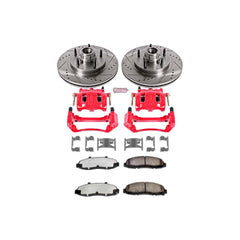 Power Stop KC1863-36 Z36 Extreme Performance Truck And Tow 1-Click Brake Kit With Calipers (Front) for 1997-1998 Ford F-150 product image