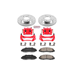 Power Stop KC1866 Z23 Evolution Sport Performance 1-Click Brake Kit With Calipers (Front) for 1997-2000 Ford F-150 - 4 product image