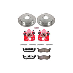 Power Stop KC1872-36 Z36 Extreme Performance Truck And Tow 1-Click Brake Kit With Calipers (Rear) for 1997-2000 Ford Expedition product image