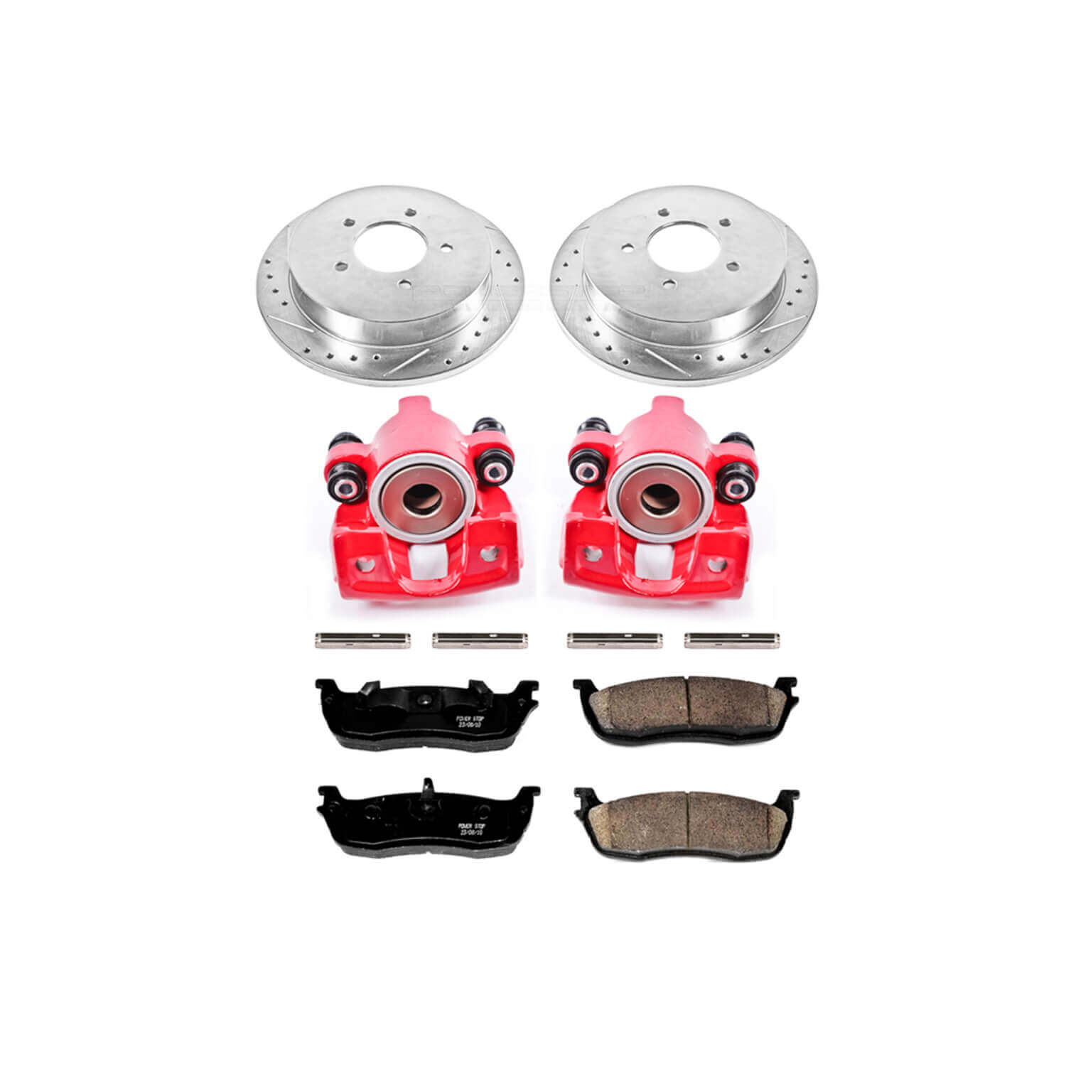 Power Stop KC1872 Z23 Evolution Sport Performance 1-Click Brake Kit With Calipers (Rear) for 1997-2000 Ford Expedition product image
