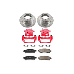 Power Stop KC1889 Z23 Evolution Sport Performance 1-Click Brake Kit With Calipers (Rear) for 1999-2000 Ford F-350 Super Duty product image