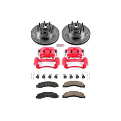 Power Stop KC1891 Z23 Evolution Sport Performance 1-Click Brake Kit With Calipers (Front) for 1999-2002 Ford F-250 Super Duty product image