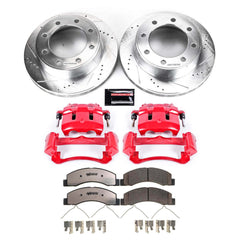 Power Stop KC1905-36 Z36 Extreme Performance Truck And Tow 1-Click Brake Kit With Calipers (Front) for 1999-2005 Ford Excursion 4 product image
