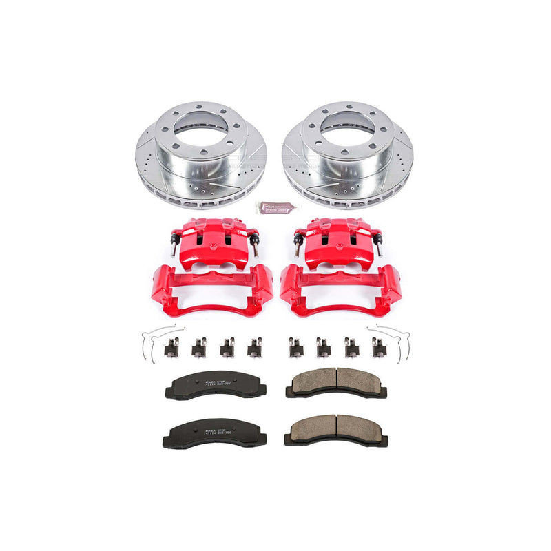 Power Stop KC1905 Z23 Evolution Sport Performance 1-Click Brake Kit With Calipers (Front) for 1999-2005 Ford Excursion 4 product image