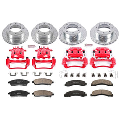 Power Stop KC1906 Z23 Evolution Sport Performance 1-Click Brake Kit With Calipers (Front And Rear) for 1999-2000 Ford Excursion 4 product image