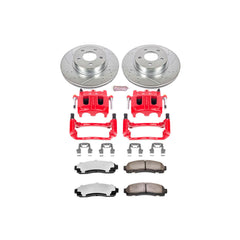 Power Stop KC1923-36 Z36 Extreme Performance Truck And Tow 1-Click Brake Kit With Calipers (Front) for 2001-2011 Ford Explorer Sport 4 product image