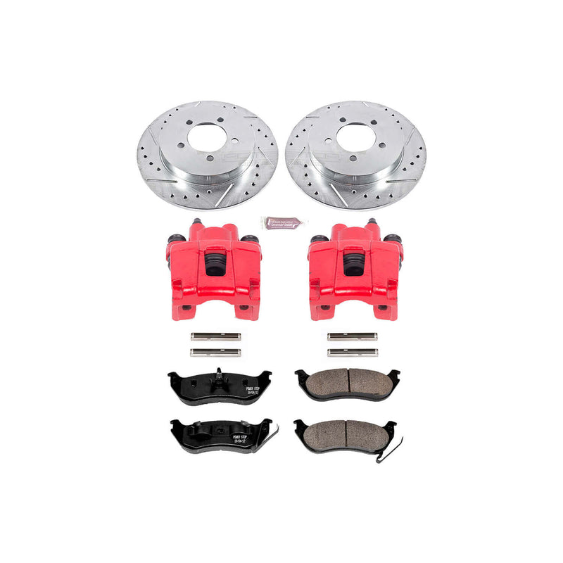 Power Stop KC1929 Z23 Evolution Sport Performance 1-Click Brake Kit With Calipers (Rear) for 2006-2010 Ford Explorer product image