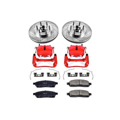 Power Stop KC1939A Z23 Evolution Sport Performance 1-Click Brake Kit With Calipers (Front) for 2005-2008 Ford F-150 product image