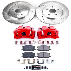 Power Stop KC196 Z23 Evolution Sport Front Brake Kit for 2004-2006 Lexus RX330 product image