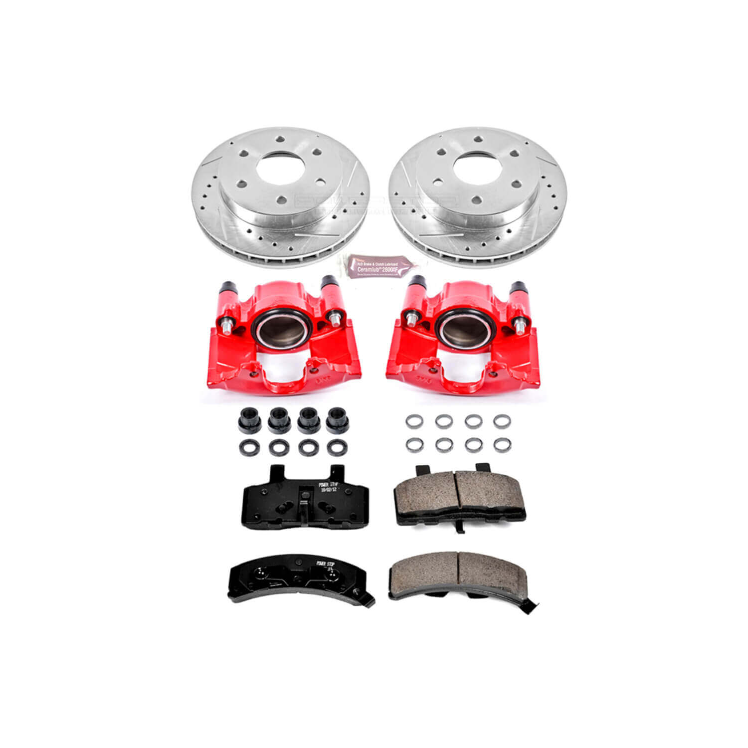 Power Stop KC1970 Z23 Evolution Sport Performance 1-Click Brake Kit With Calipers (Front) for 1988-2000 Cadillac Escalade product image