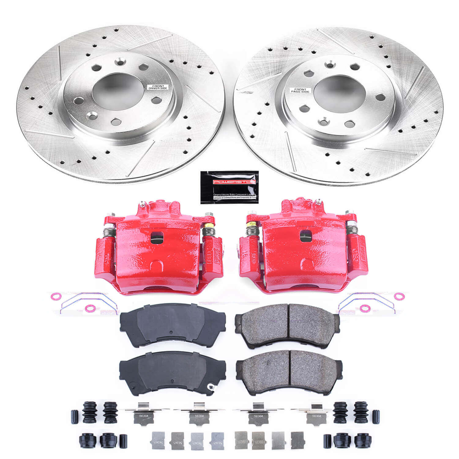 Power Stop KC199 Z23 Evolution Sport Front Brake Kit for 2006-2012 Ford Fusion product image