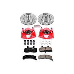 Power Stop KC1990 Z23 Evolution Sport Performance 1-Click Brake Kit With Calipers (Front) for 1992-2002 Chevrolet C1500 product image