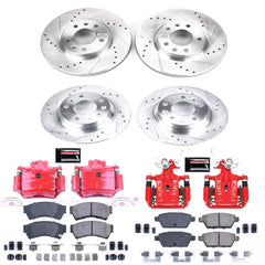 Power Stop KC200 Z23 Evolution Sport Front And Rear Brake Kit for 2006-2012 Ford Fusion product image