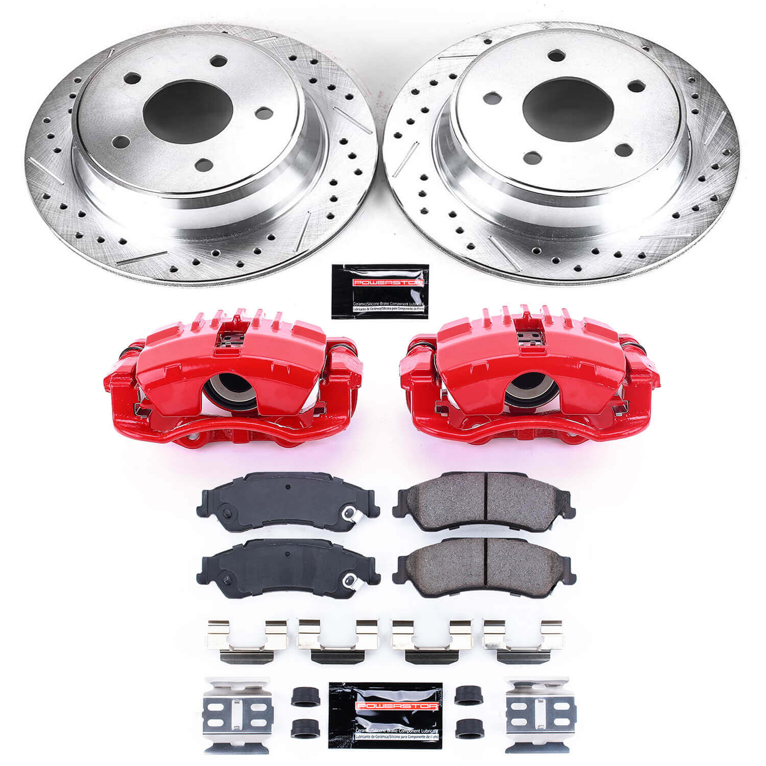 Power Stop KC2003 Z23 Evolution Sport Rear Brake Kit for 1997-2005 Chevrolet Blazer 4 product image