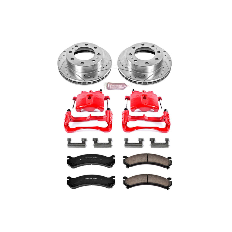 Power Stop KC2020 Z23 Evolution Sport Performance 1-Click Brake Kit With Calipers (Front) for 1999-2020 Cadillac Deville product image