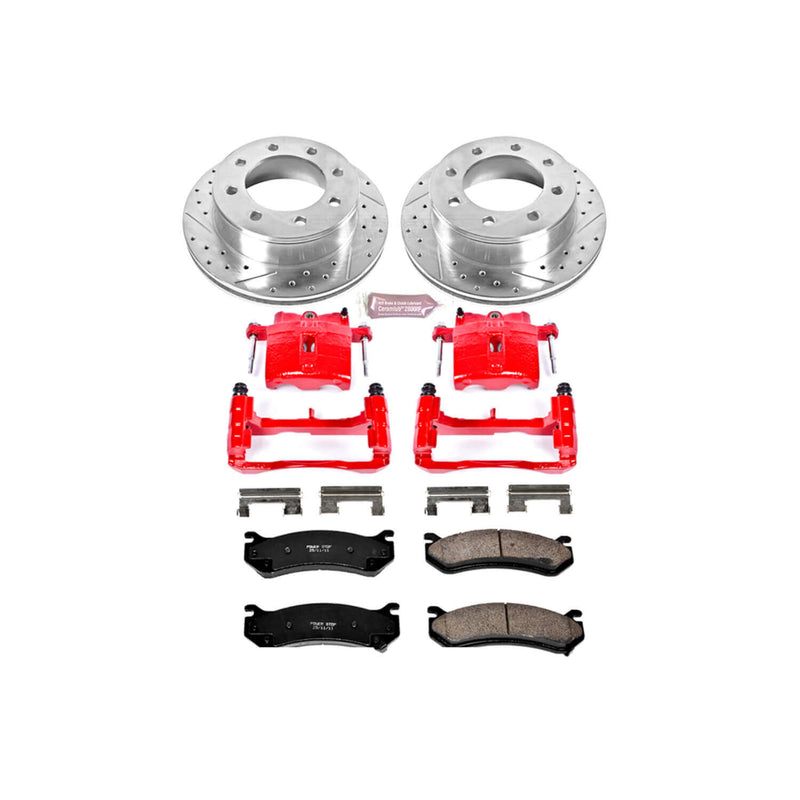 Power Stop KC2041 Z23 Evolution Sport Performance 1-Click Brake Kit With Calipers (Rear) for 1999-2013 Chevrolet Avalanche 2500 product image